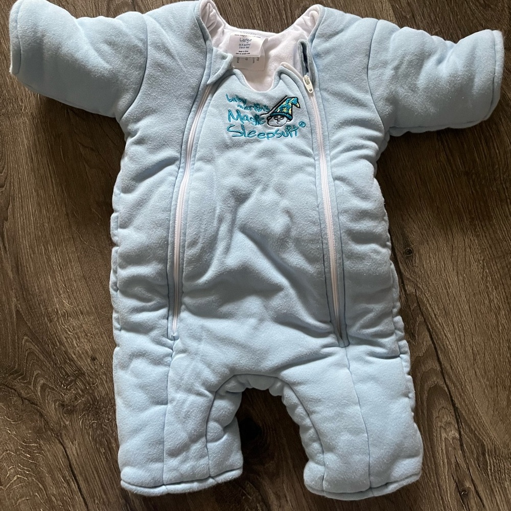 Baby Merlin magic sleep suit size large